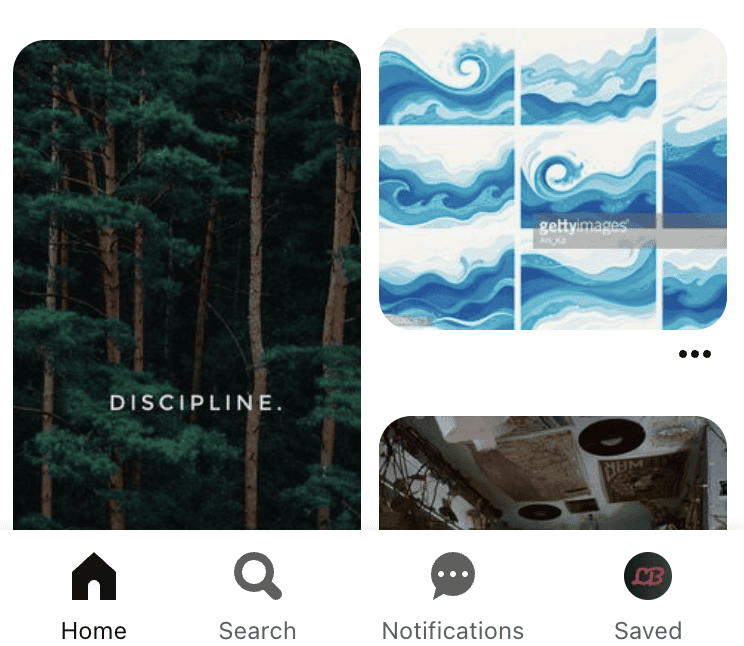 Pinterest screenshot mobile